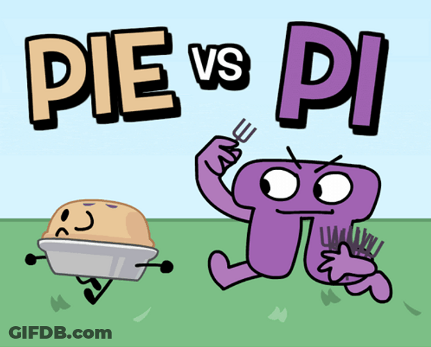 Bfb Pie Vs Pi Running GIF