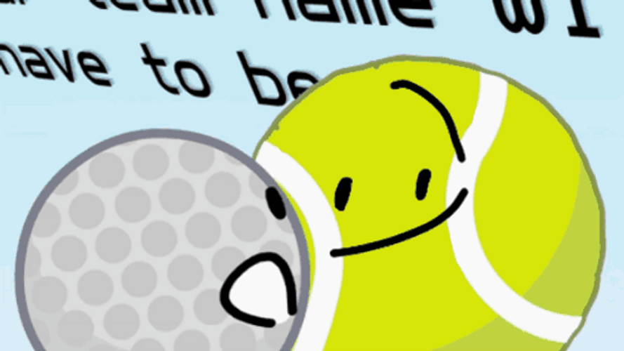 Bfb Tennis Ball Happy GIF
