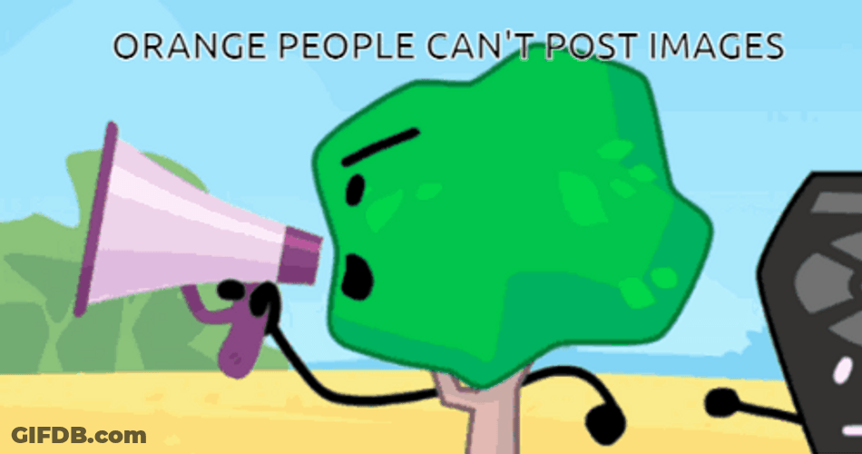 BFB Tree Shouts On Megaphone GIF