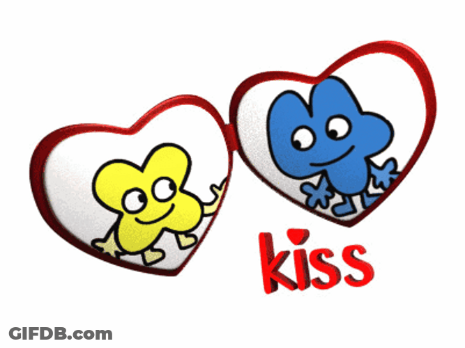 Bfb X And Four On Heart Locket GIF