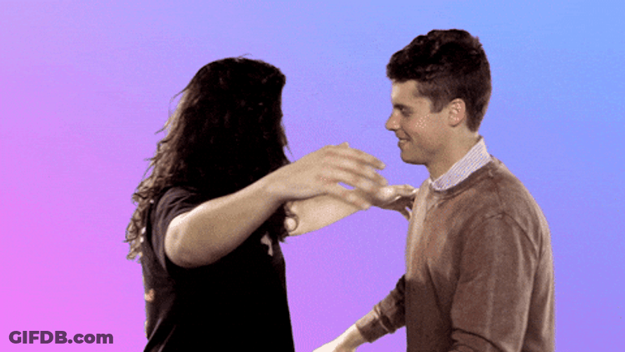 Bffr Girl Boy Hug Each Other GIF