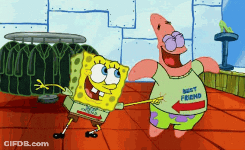 Bffr Spongebob Tickles Patrick Star Laughing GIF
