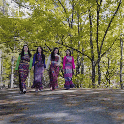 Bhutan Beauty Queens GIF