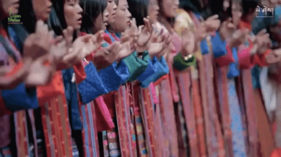 Bhutan Cultural Prayer GIF