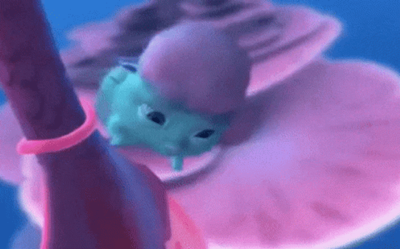 Bibble Sneaking Surprised Response GIF