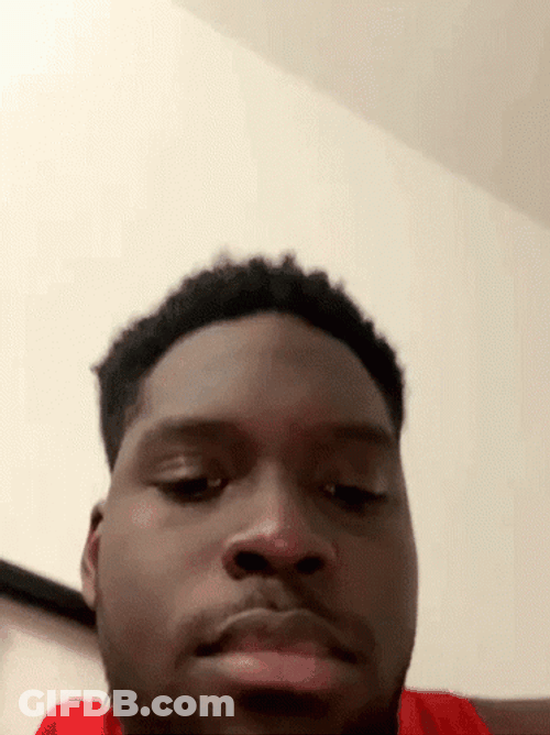 Bible Black Guy Camera Slap Slam GIF