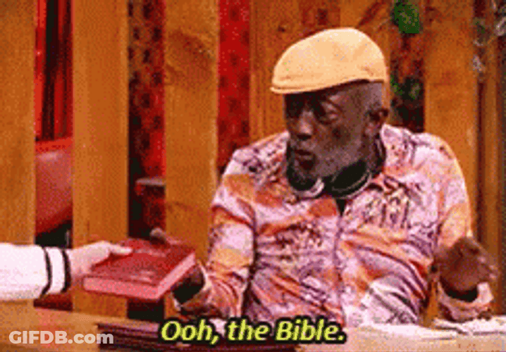 Bible Earl Washington 2 Broke Girls Season 1 GIF