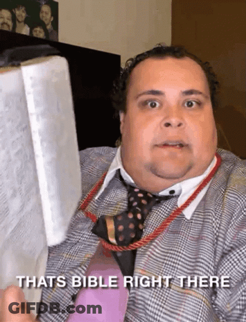 Bible Elder Jacobs Right There GIF