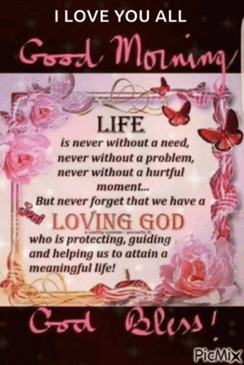 Bible Verse Good Morning Blessings Of Life GIF