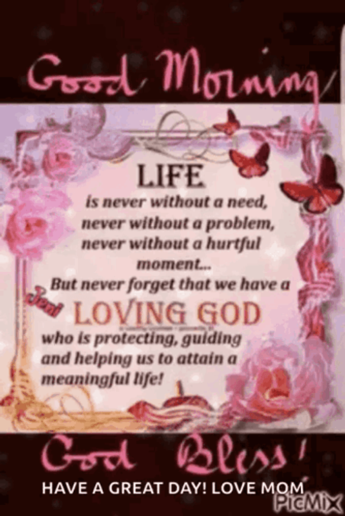 Bible Verse Good Morning God Bless GIF