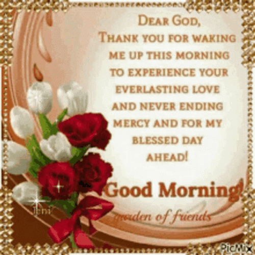 Bible Verse Good Morning God Bless My Friend GIF