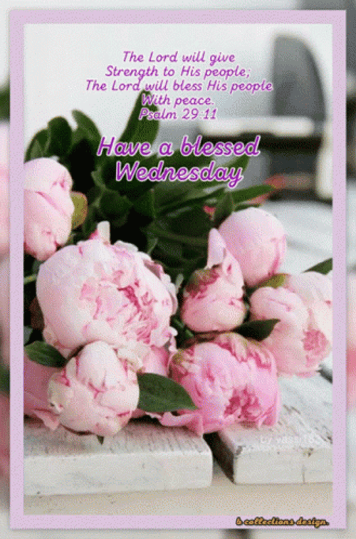 Bible Verse Good Morning Have Blessed Wednesday GIF