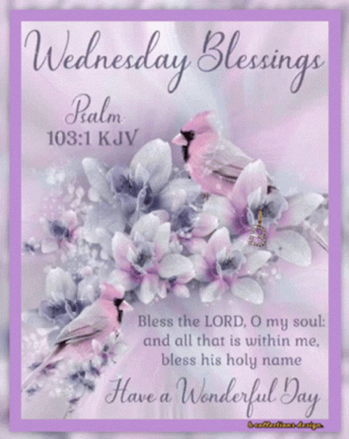 Bible Verse Good Morning Wednesday Blessings GIF
