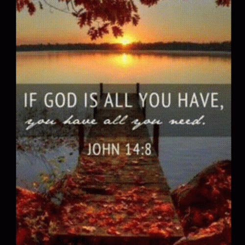Bible Verse John Fourteen Eight GIF