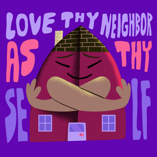 Bible Verse Love Thy Neighbor GIF
