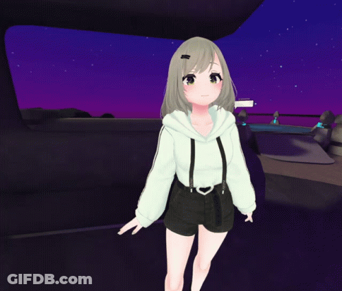 비챤 ゔぃちゃん GIF