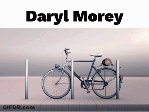 Bicycle With Daryl Morey GIF