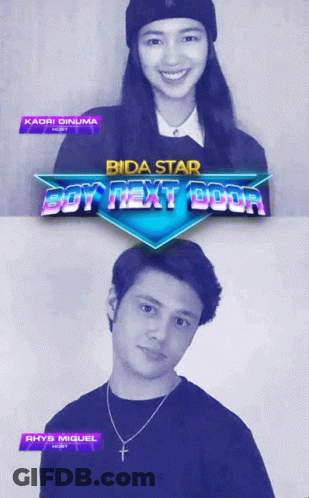 Bida Star Boy Next Door Poster With Man And Woman GIF