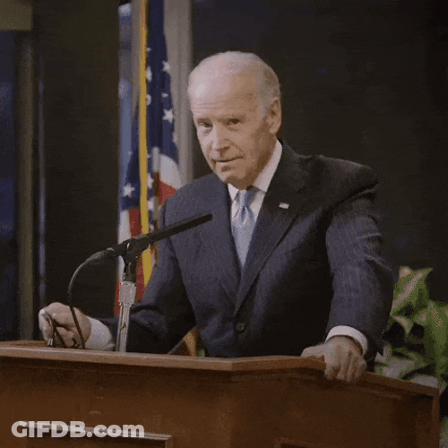 Biden Glaring Eyes GIF