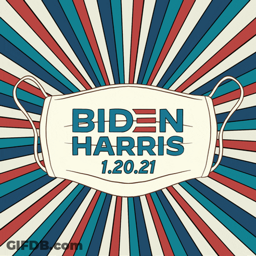 Biden Harris Inauguration Day Mask GIF
