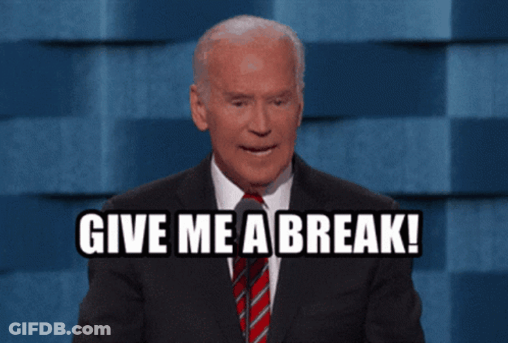 Biden Ice Cream Give Me A Break GIF