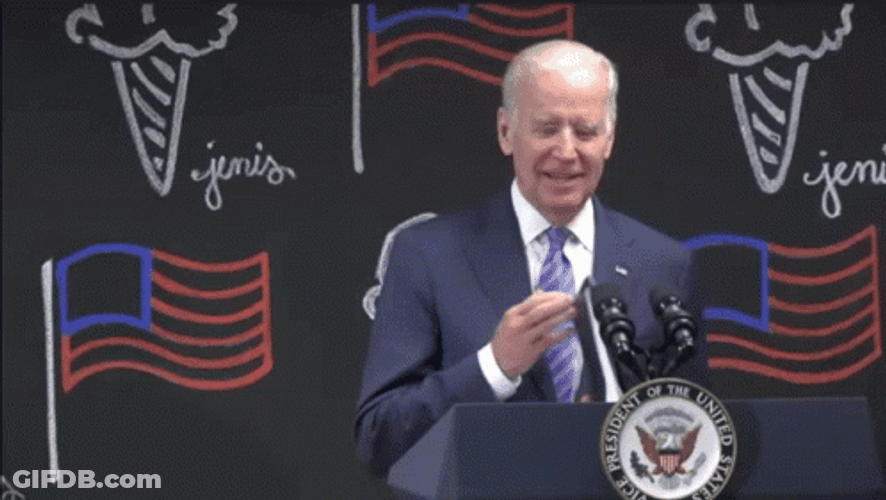 Biden Ice Cream Lover GIF