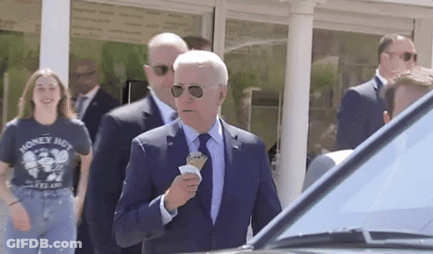 Biden Ice Cream Summer GIF