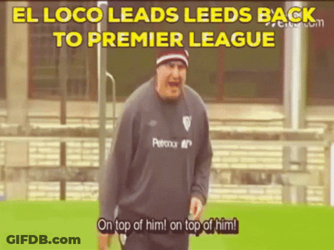 Bielsa Screams Force Him GIF
