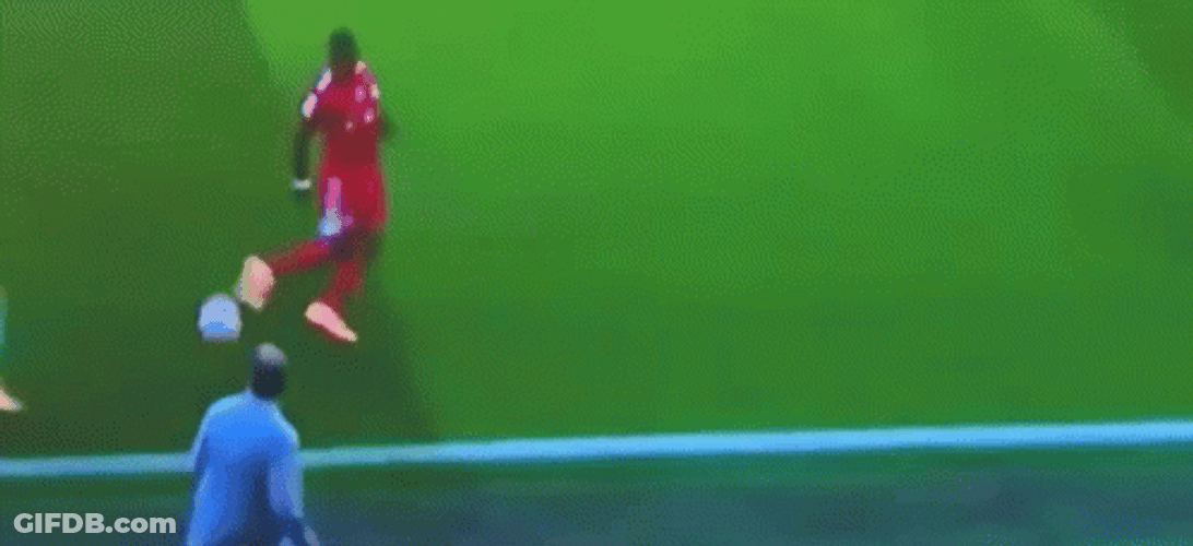 Bielsa Walking Plays Ball A Bit GIF