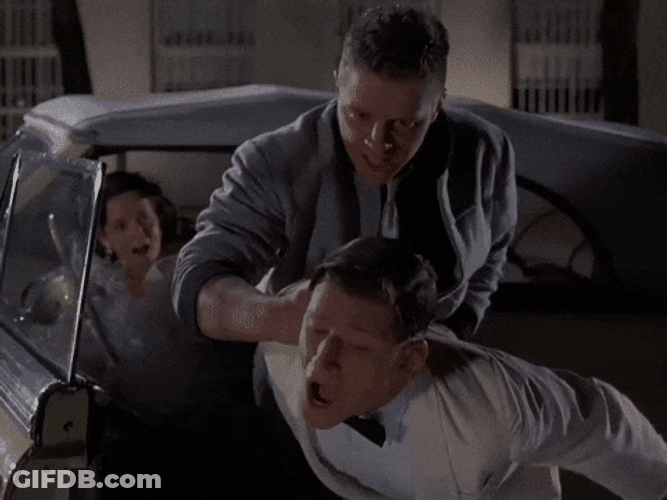 Biff Tannen I Need A Backiotomy GIF