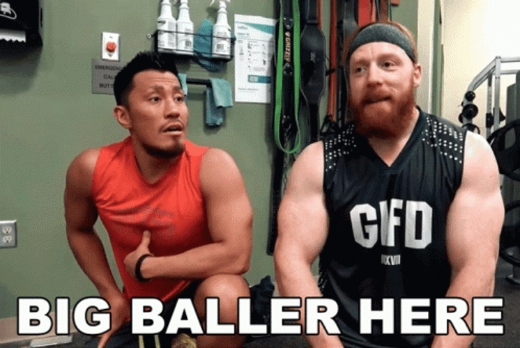 Big Baller Sheamus Gym Rats GIF