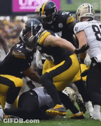 Big Ben Football Player Poster GIF