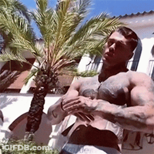 Big Body Muscle Stephen James GIF