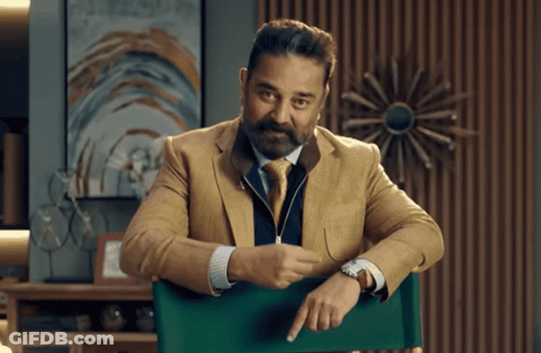 Big Boss Kamal Haasan GIF