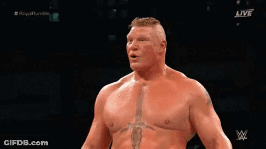 Big Boy Brock Lesnar GIF