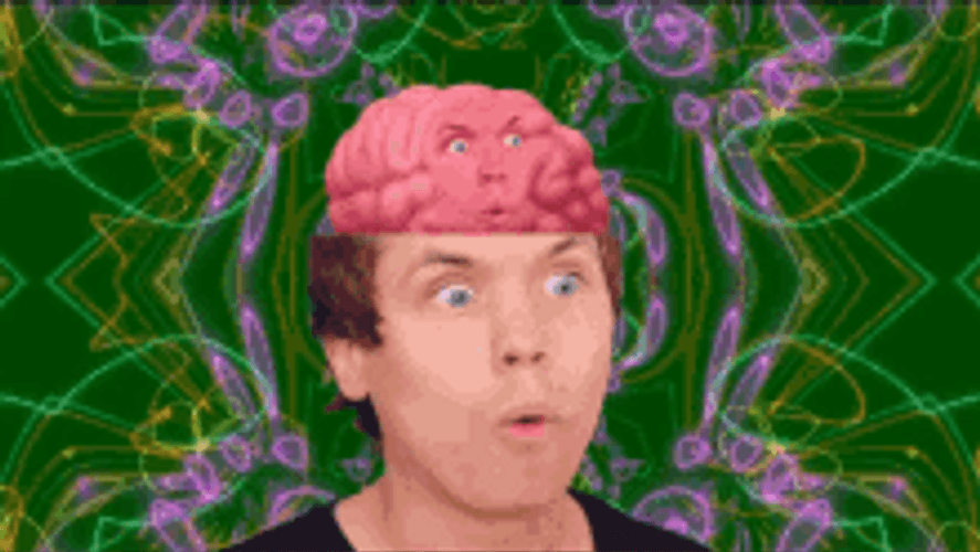 Big Brain Moment Amazed Reaction GIF