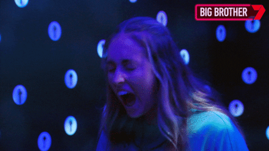 Big Brother Contestant Frazzled GIF