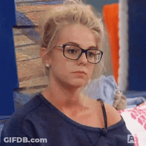 Big Brother Nicole Franzel Again Confused GIF
