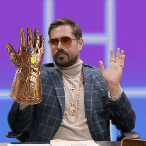 Big Cat Thanos Snap GIF