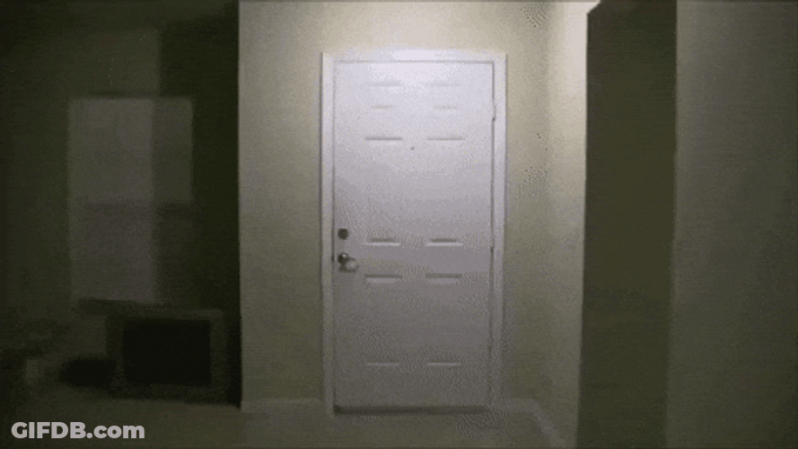 Big Chicken Ambush Doors GIF