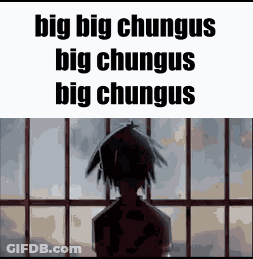 Big Chungus Gorillaz Dancing GIF