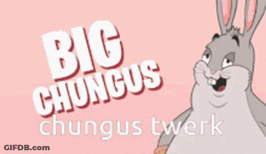 Big Chungus Twerk Fan Made GIF
