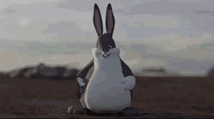 Big Chungus Uno Reverse Card GIF