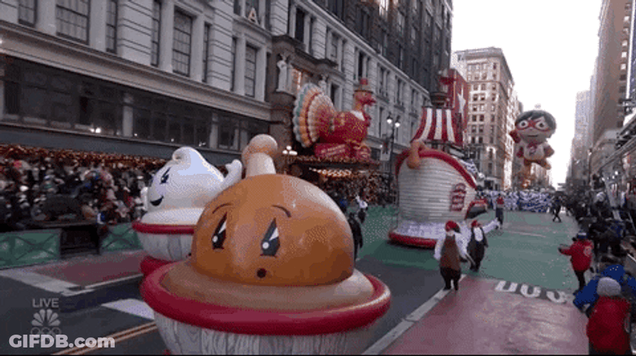 Big Cupcakes Parade GIF