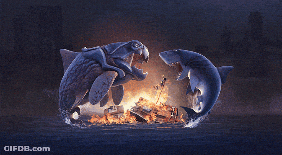 Big Daddy Mosasaurus GIF