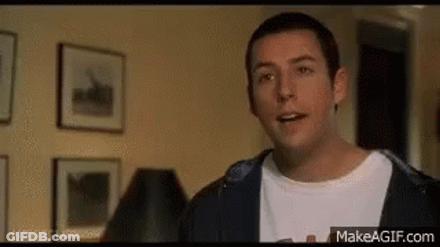 Big Daddy Staring Adam Sandler GIF