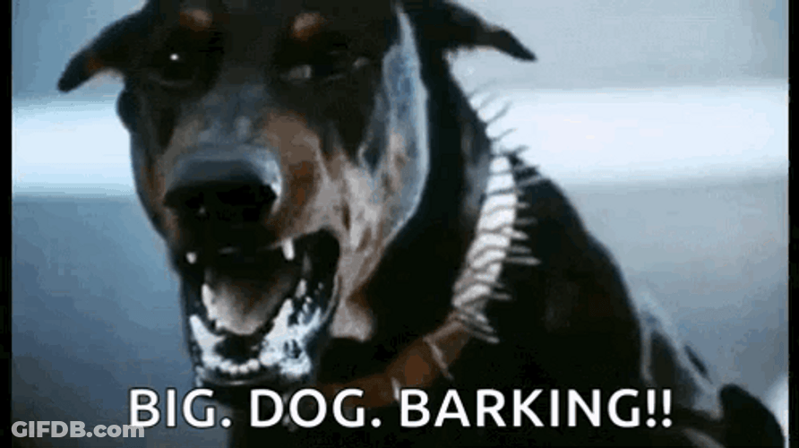 Big Dawg Barking GIF