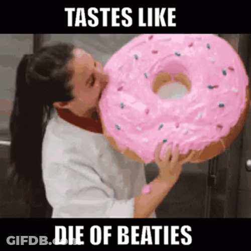 Big Donut Taste Of Diabeetus GIF