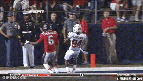 Big East Vs Carolina Football On ESPN GIF