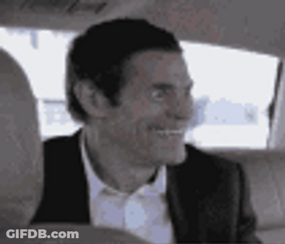 Big Eye Willem Dafoe Laughing GIF